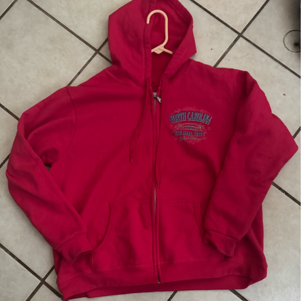 Gildan Cherry Red Hoodie